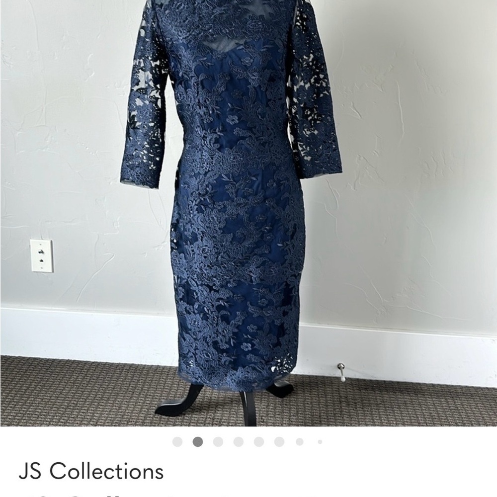 JS Collection Lace Dress - Picture 2 of 4